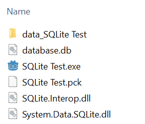 godot sqlite